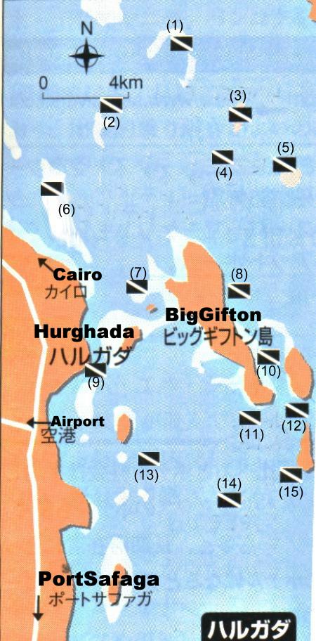 Kartennummerダイブサイトマップdivesitemap